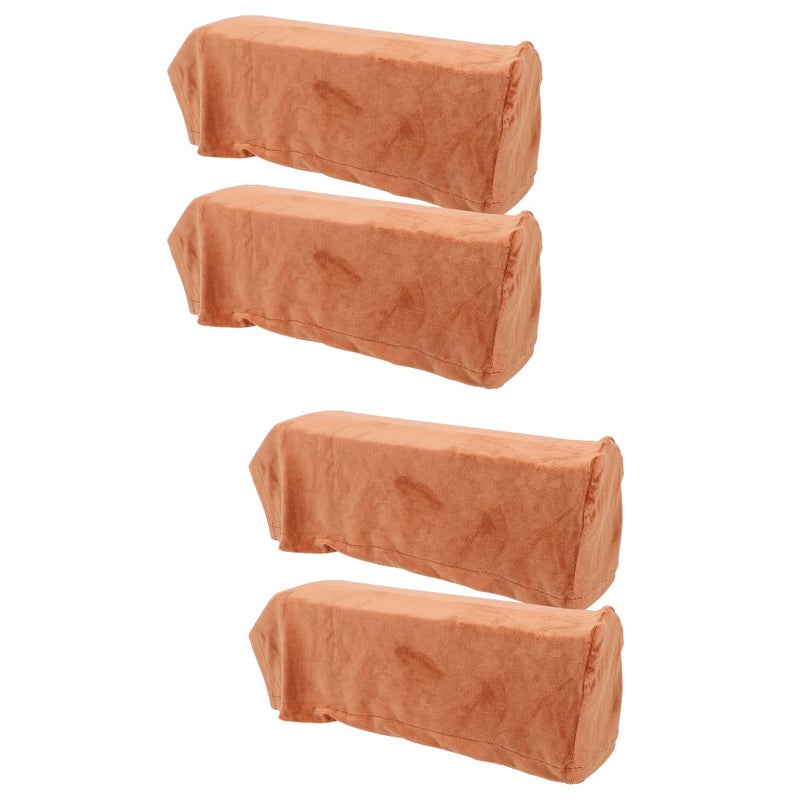 📦 غطاء ذراع أريكة مطاطي لحماية الذراع بلون سادة لون جمل - Image 1