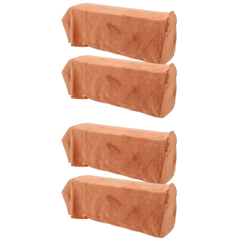 📦 غطاء ذراع أريكة مطاطي لحماية الذراع بلون سادة لون جمل - Image 3