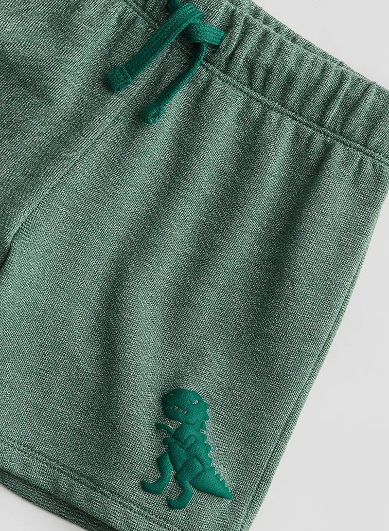 H&M Printed Sweatshorts