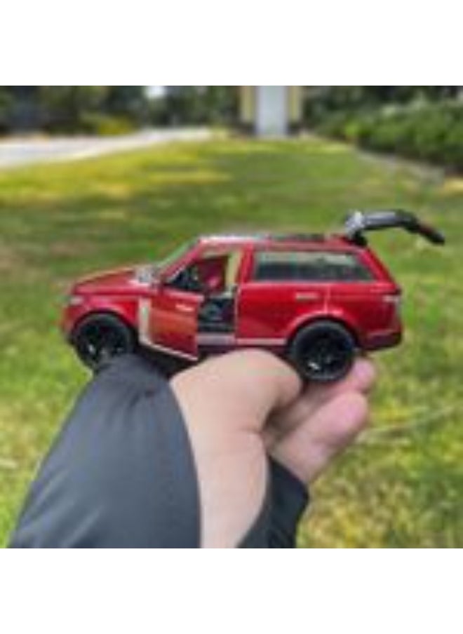 Red Luxury Diecast Car - Realistic Miniature Model, Accurate Scale, For Kids & Collectors - High Quality Toy _ Toy Car  - Image 2