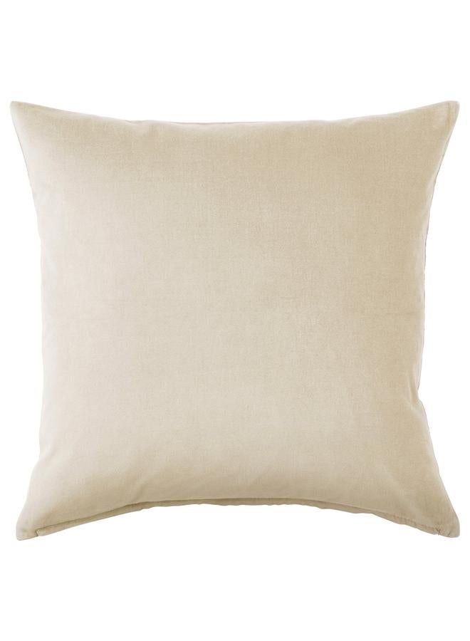 erorex Cushion cover, light beige, 50x50 cm - Image 1
