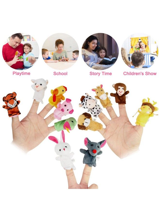 Sealive 22 Pcs Plush Animals Finger Puppet Toys Mini Plush Figures Toy Assortment For Kids Soft Hands Finger Puppets Game For Autistic Children Great Family Parents Talking Story Set - Image 5