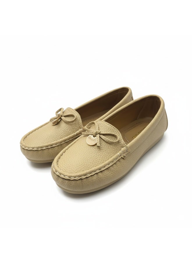 حذاء لوفر نسائي أنيق بكعب مسطّح – نعل عالي الجودة مضاد للانزلاق – متوفر بألوان ومقاسات متعددة - Image 4