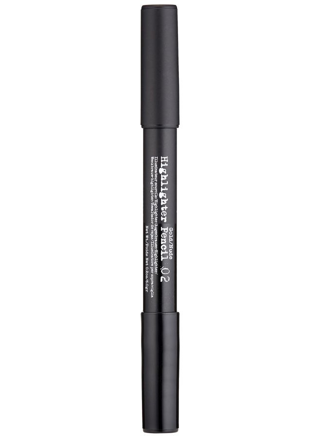The BrowGal 2 in 1 Double Head Highlighter & Concealer Pencil-02 - Gradient Effect Eyebrow Makeup, Lifting and Highlighting Eyebrows, Natural Looking Brows, Smudge Proof & Anti-Fade - "Gold/Nude" - Image 2