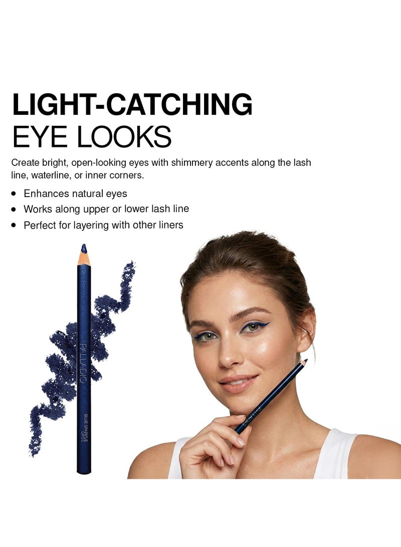 بالاديو قلم كحل جليتر، قابل للبري، سيلفر سباركل - Image 4