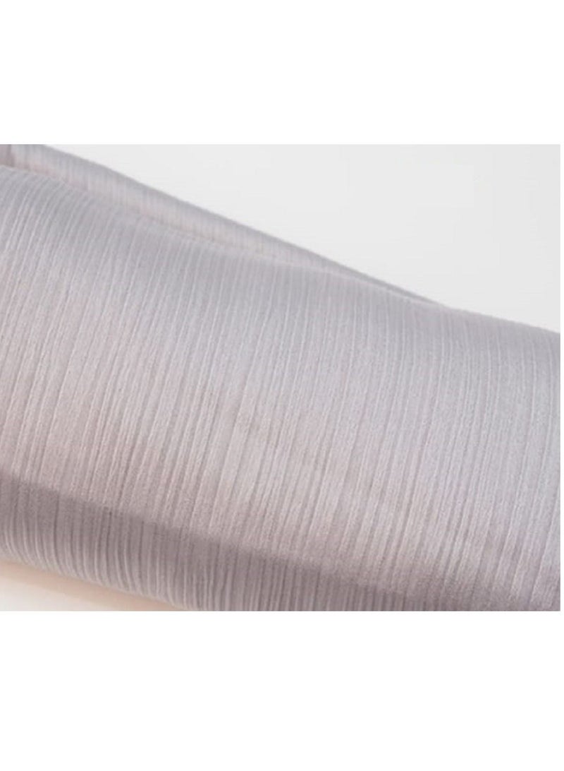 Maple's Pleated Muna Satin Hijab (Pack Of 4pcs)  - Image 3