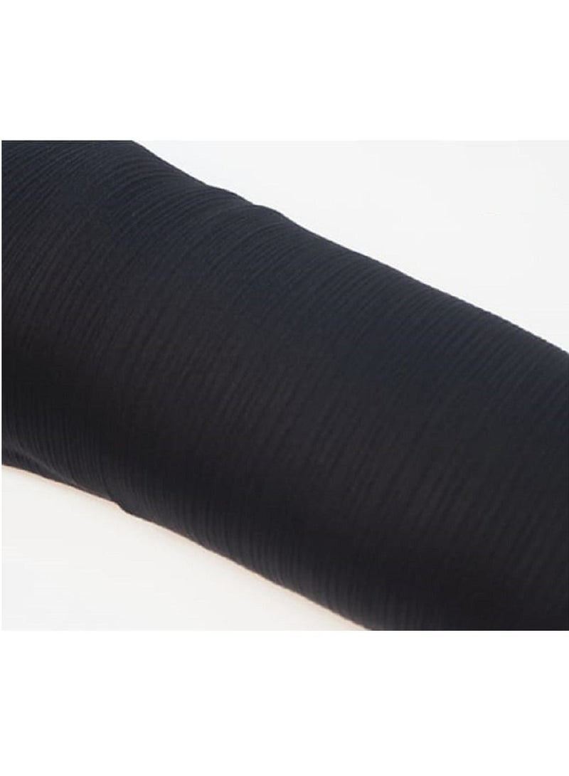Maple's Pleated Muna Satin Hijab (Pack Of 4pcs)  - Image 4