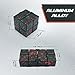 DOLASEV Infinity Cube Metal Fidget Toys Adults Fidget Toys for Kids 812 Adult Fidgets for Anxiety and Stress Stocking Stuffers for Kids Teens Black Red - Image 4