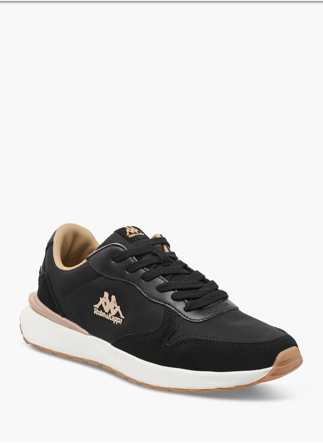 كابا Men's Logo Detail Lace-Up Sports Shoes