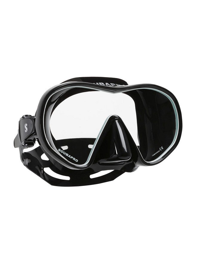 Scubapro Solo Scuba Snorkeling Dive Mask, Bk - Image 2