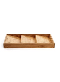 Hihonor Spice Drawer Organzier Bamboo Spice Rack Tray Insert for Cabinet Drawer Countertop, Kitchen Seasoning Storage Drawer Organization  - Image 4