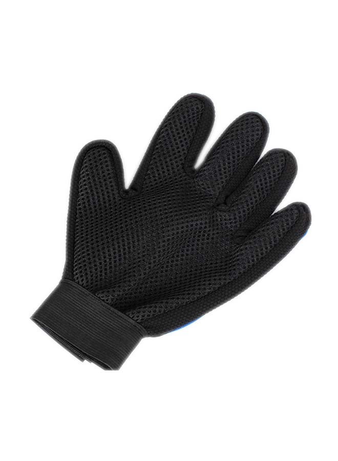 NIBEMINENT Bathing And Massage Glove Blue/Black 23.2x17.2cm - Image 1