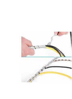 KNP KNP White Spiral Cable Wrap 10 MM  - Image 2