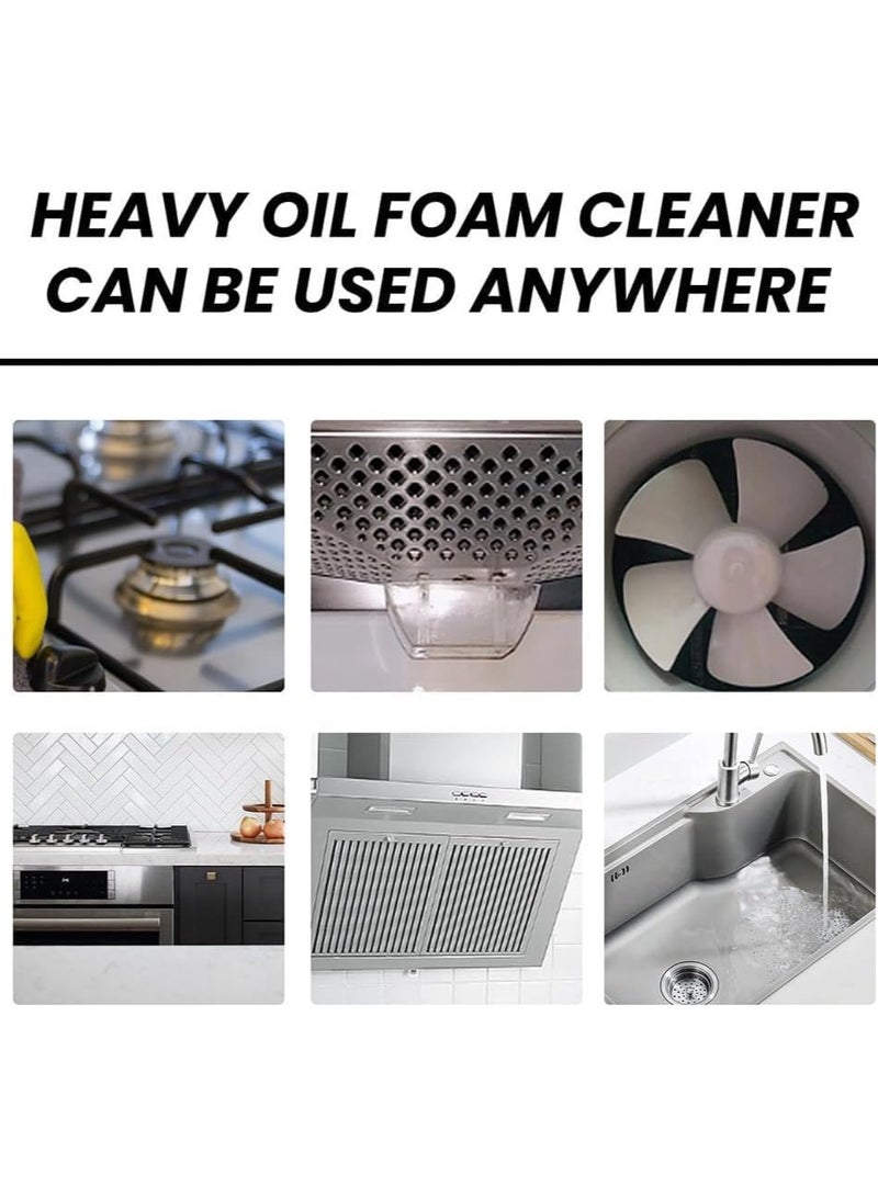 SYOSI Splash Foam Spray, Splash Foam Spray Tablets & Spray Bottle Oven Cleaner, Kitchen Degreaser, Foam Cleaner All Purpose for Kitchen, Grill, Pot, Oven, Stove - Image 5