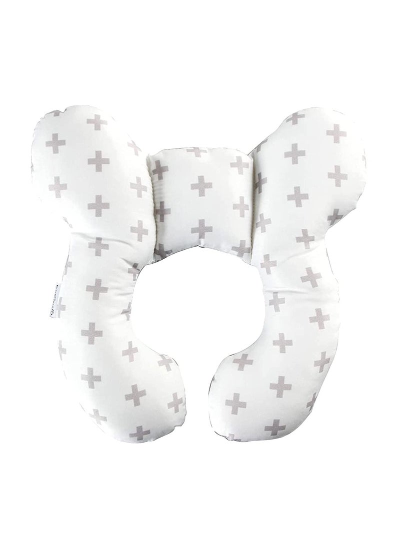 Baby Travel Pillow Neck Pillow for Head and Neck Support Pillow for Pushchair, Sleeping Rest Cushion Car Seat, Luxury Compact & Lightweight Travel 