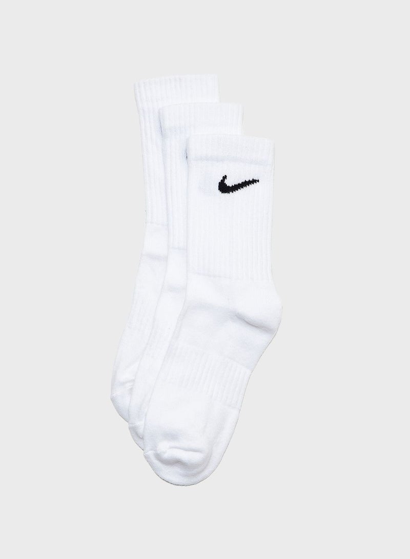 Nike 3 Pack Cushion Crew Socks - Image 1