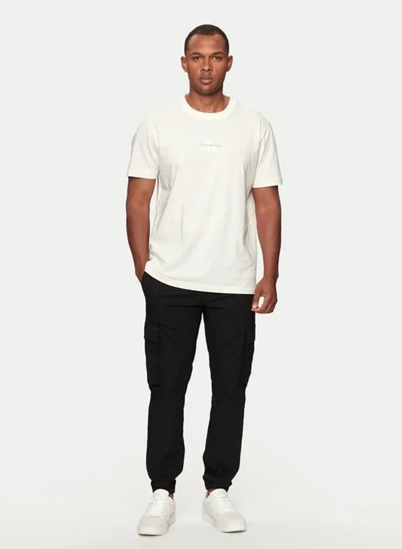 كالفن كلاين جينز Monologo Cotton T-Shirt