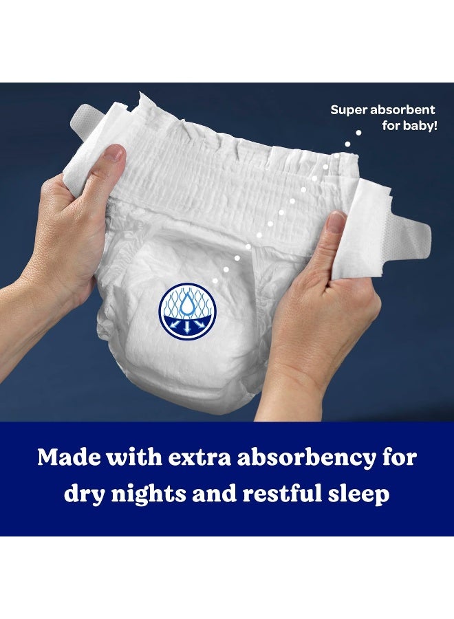 HUGGIES حفاضات ليلية حجم 5 (27+ رطل)، 44 قطعة، حفاضات هاجيز أوفرايتس الليلية للأطفال - Image 5