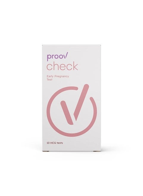 Check Early Pregnancy Tests, Detect Pregnancy Up to 6 Days Sooner, 10 Urine hCG Tests