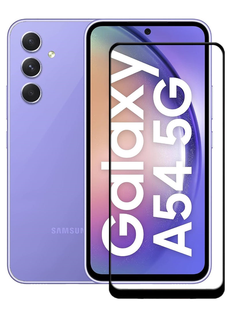 ACLIX Antistatic ESD Dustproof Premium Quality High Definition Tempered Glass Screen Protector Designed For Samsung Galaxy A54 - Image 1