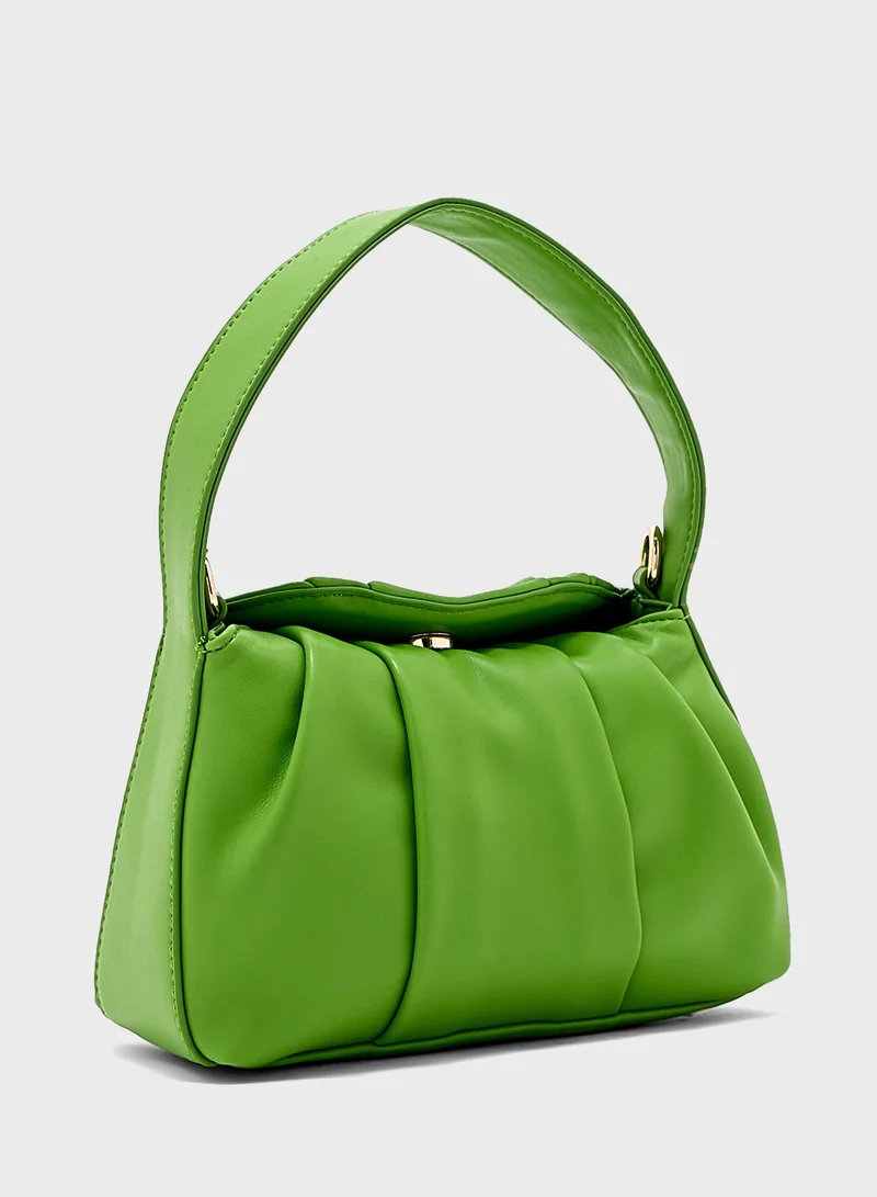 جينجر Ruched Bag