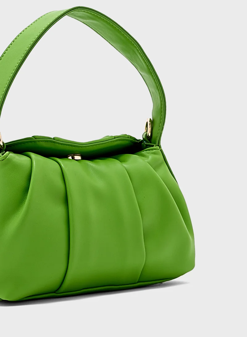 جينجر Ruched Bag