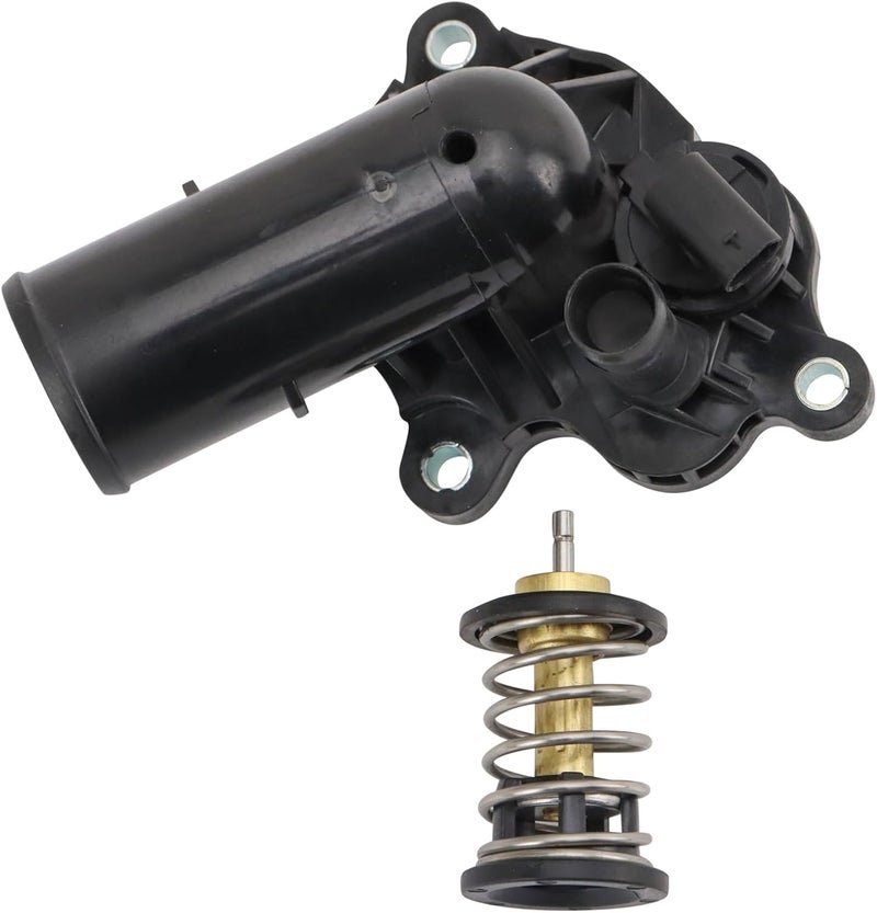 TRQ Thermostat & Housing for Durango, Gladiator, Cherokee, Wrangler, Ram 1500 - Image 1