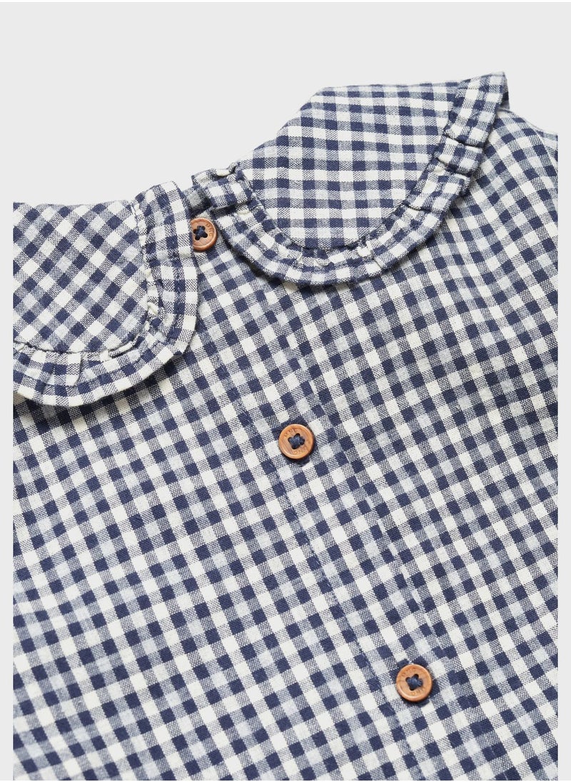 MANGO - Kids Checks Top - Image 1