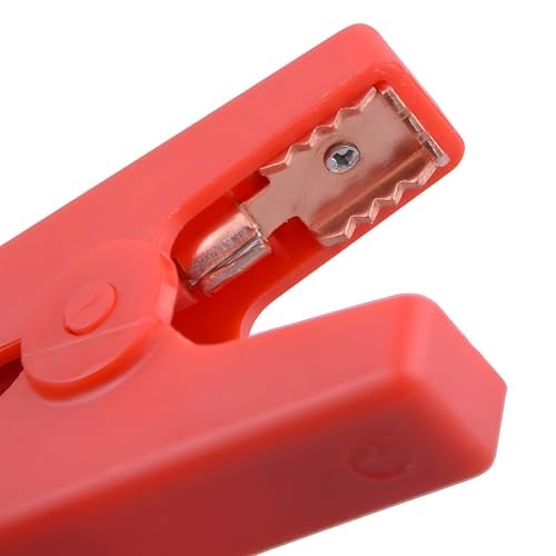 Minidodoca Heavy Duty Crocodile Clamps 300A Car Battery Charger Clamps Power Replacement Battery Alligator Clips Jumper Cable Clamps Welder Clips for Car Automotive Vehicle Boat(6 pack) - Image 3