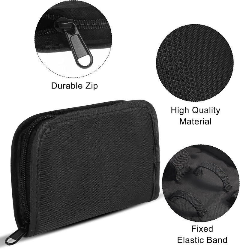 GENCAM Diabetes Supply Case Diabetic Organizer For Test Strips With Mesh Pocket Portable Diabetes Testing Kit bag Travel Blood Glucose Meter Glucometer Storage Bag Glucose Monitor Case - Image 3