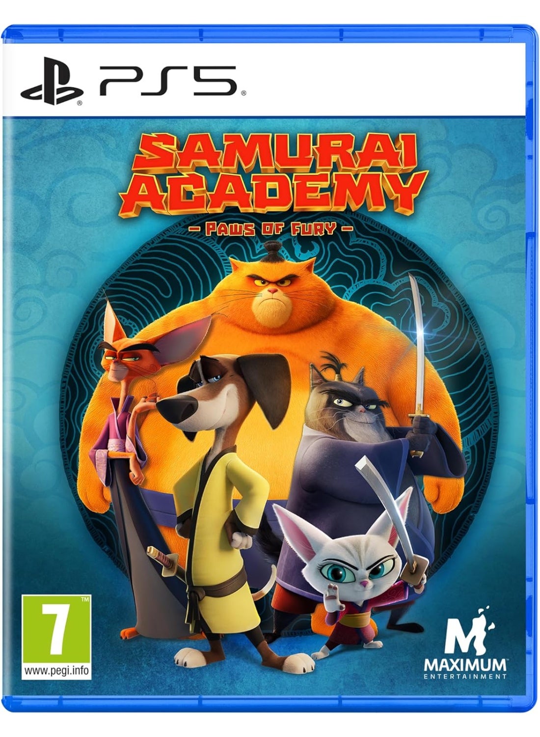 ماكسيموم جيمز Maximum Games Samurai Academy Paws Of Fury