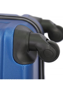 GIORDANO 3-Piece ABS Hardside Spinner Iron Rod Luggage Trolley Set With TSA Lock 20/24/28 Inch Blue  - Image 5