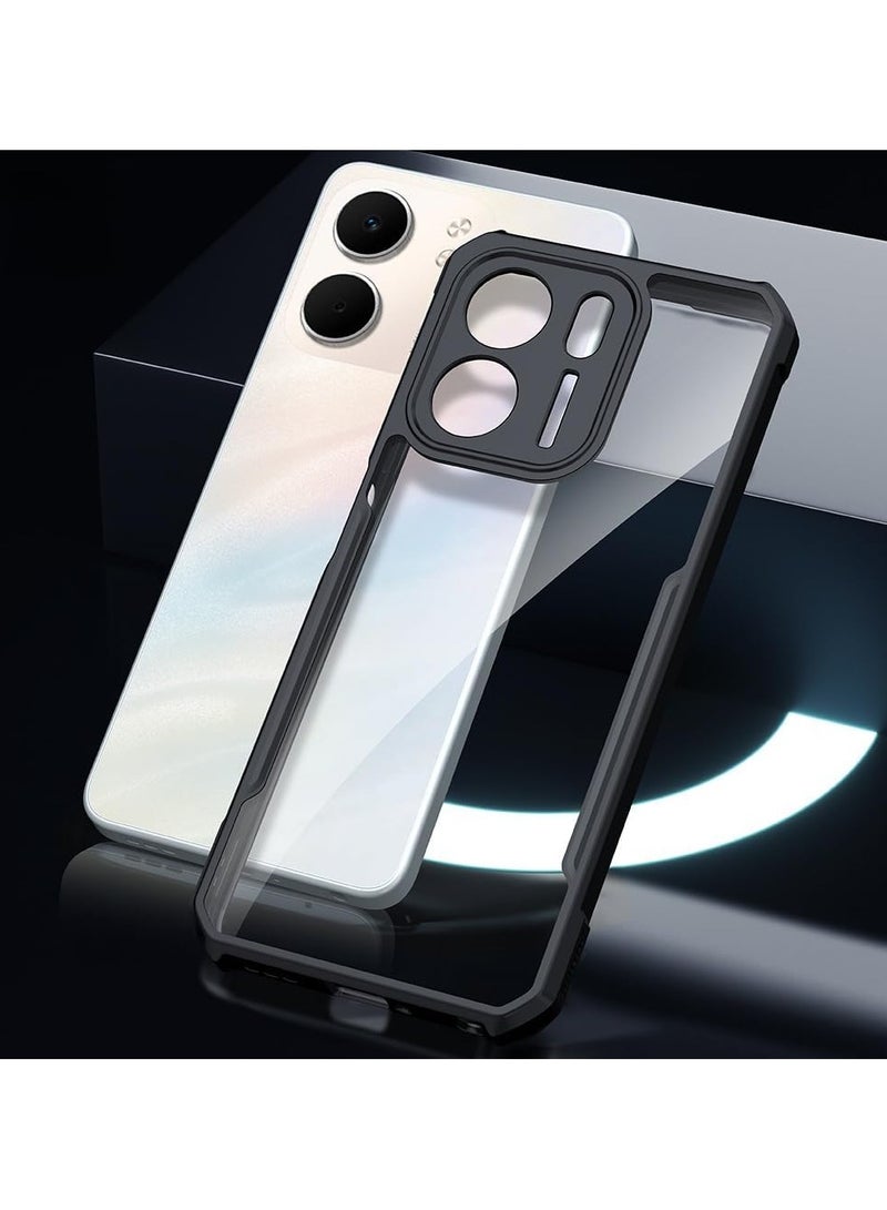general Case Compatible OPPO A5x 5G/4G 【AIRBAG PROTECTION】 Transparent Case Camera Lens Protection PC+TPU Shockproof Bumper Protection Back Cover - Image 5