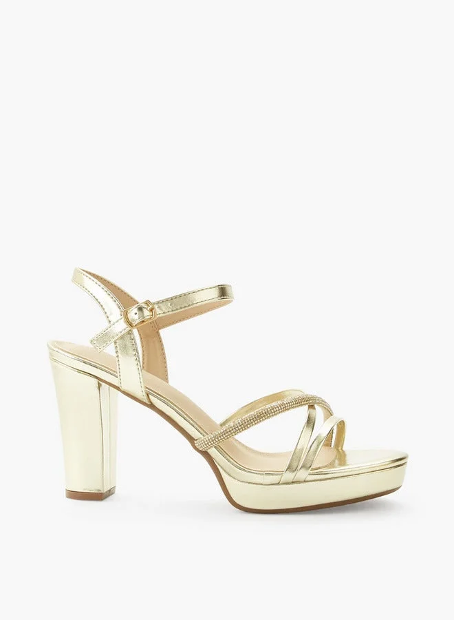 فلورا بيلا من شو إكسبرس Women Block Heels Sandals Ramadan Collection