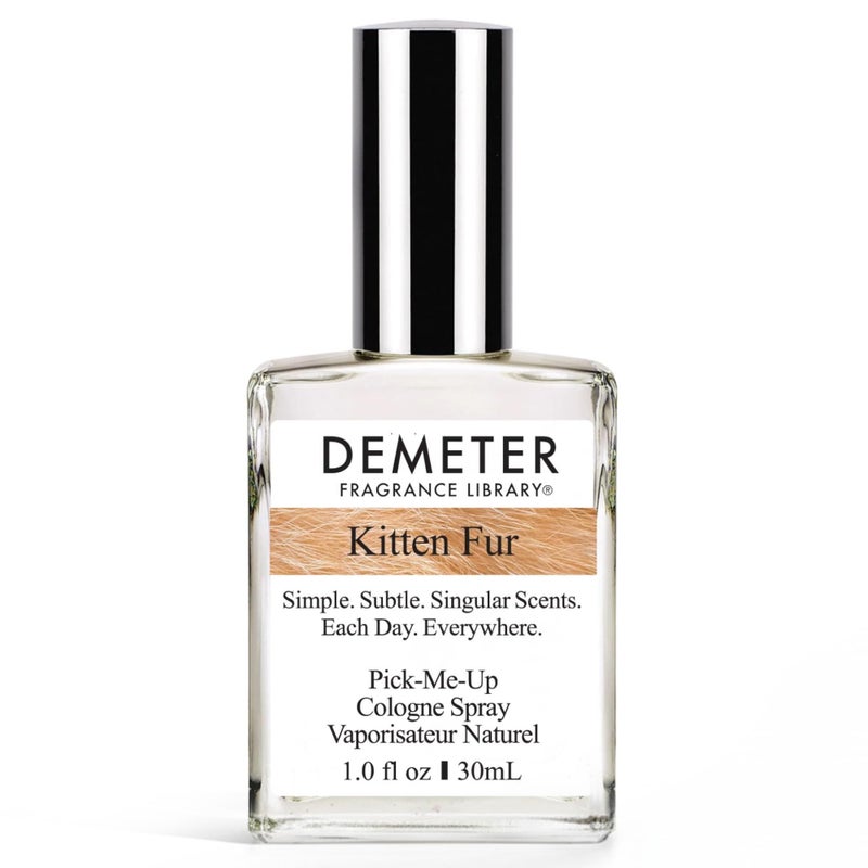 DEMETER Natural Perfume Spray Cologne for Women and Men, Kitten Fur, 1 oz - Image 1