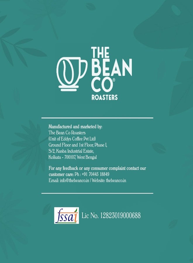 THE BEAN CO قهوة محمصة منزوعة الكافيين من ذا بين كو روستر | تحميص متوسط | 100% أرابيكا | حبوب قهوة محمصة طازجة (فرنش برس، 150 غرام) - Image 2