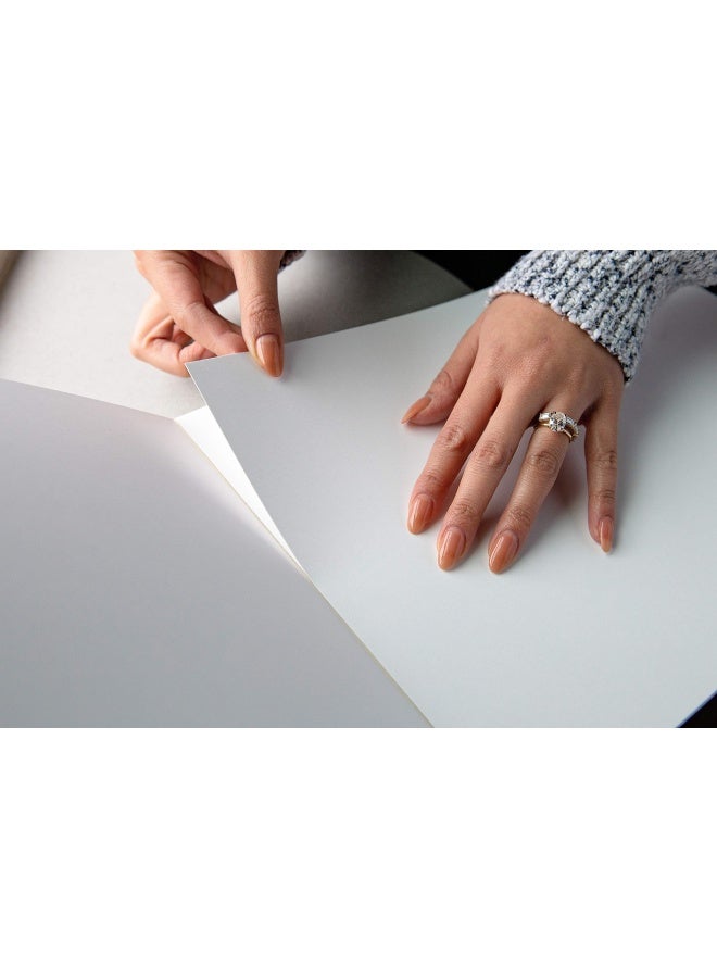 Strathmore 300 Series Bristol Paper Pad Smooth Tape Bound 9x12 inches 20 Sheets 100lb270g Artist Paper for Adults and Students Markers Pen and Ink - Image 4