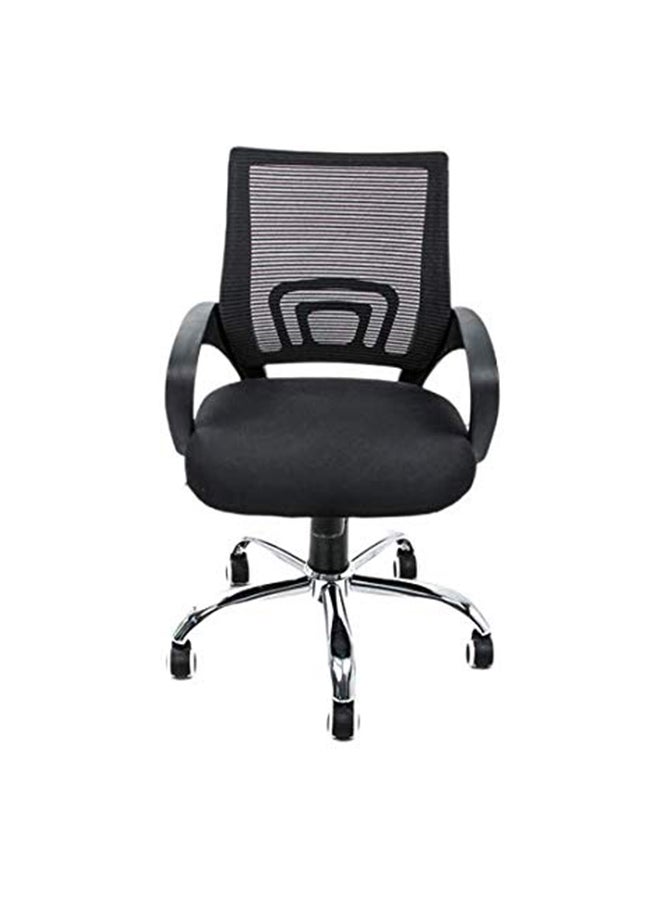 بليتزد كرسي ألعاب/مكتب شبكي مع مسند ظهر مريح مصمم لراحة فائقة مع مقعد قابل للتعديل أسود 100 x 60 x 48سم - Image 4