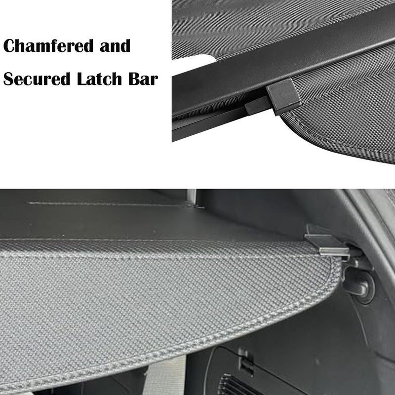 Vesul Retractable Cargo Cover for Toyota Highlander 2020-2022 - Waterproof Cargo Shade and Privacy Screen - Image 4