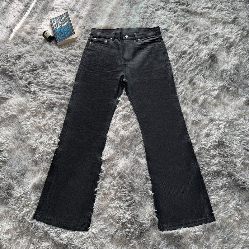 Unisex Classic Denim Jeans Loose Fit Daily Outdoor Wear - Image 1