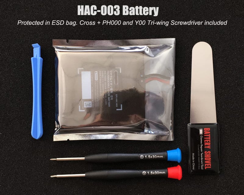 ElecGear 1 x Replacement Battery for Nintendo Switch Console, HAC-003 Internal Rechargeable Li-ion Battery for Switch HAC-001, 3.7V 4310mAh 16.0Wh with Repair Tool Kit - Image 5