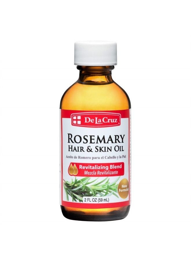 Rosemary Oil Blend Moisturizer with Castor, Avocado and Olive Oil - Topical Use Only 2 FL. OZ. (59 mL)