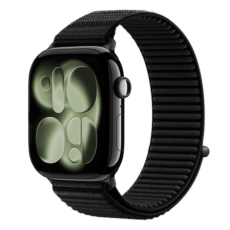 OMECKY Sport Band Compatible with Apple Watch Bands Series 11 10 42mm, 9 8 7 41mm, 4 5 6 & SE 2 3 40mm for Women Men, Stretchy Straps for iWatch, Breathable, Soft Loop Ideal for Outdoor - Image 1