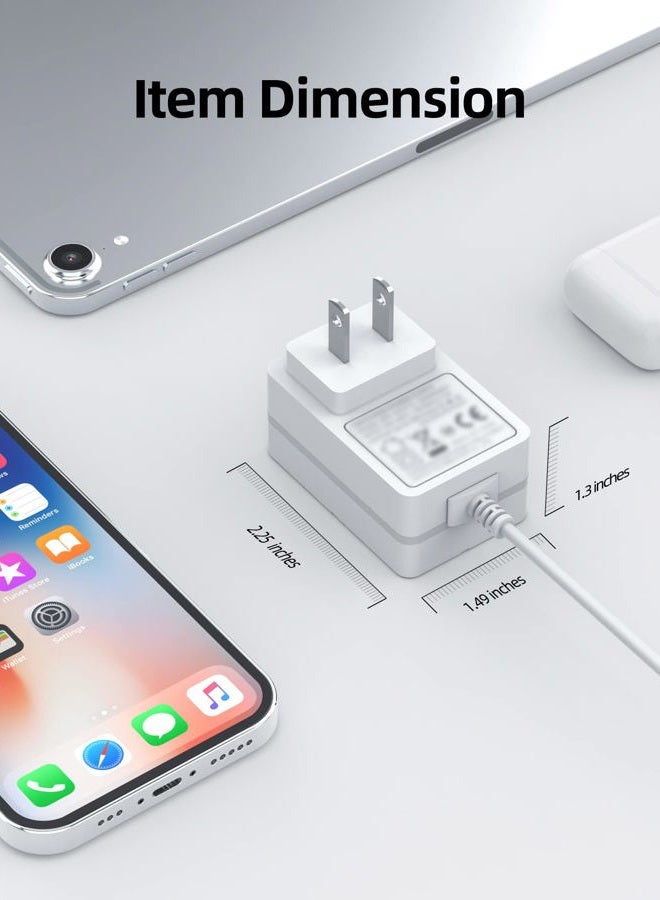 Superer 24V Power Cord Fit for Essential Oil Diffuser Aroma Humidifier Diffuser Young Living, doTERRA, InnoGear, Aromatherapy, ASAKUKI Replacement Charger Supply Adapter (UL Listed) - Image 4