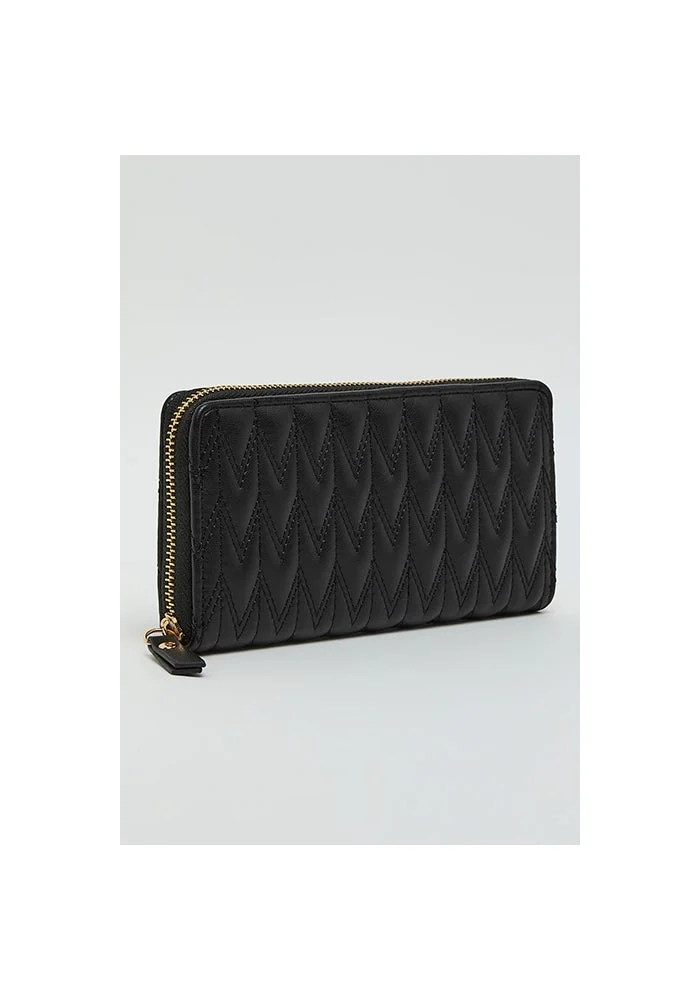 R&b Quilted Long Wallet