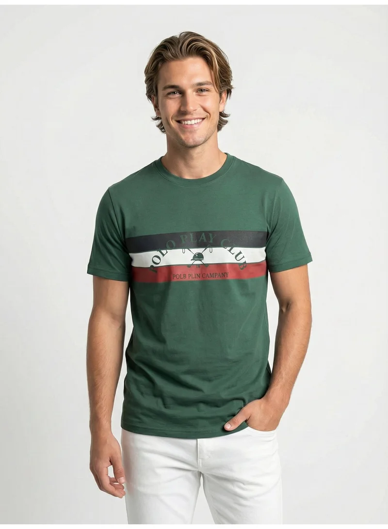 Polo Play Boys Graphic T-shirt -GREEN (S)