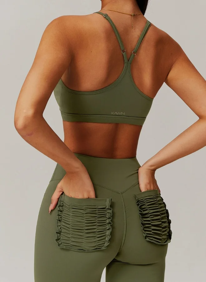 KAWN.YOGA Womens X Back Sports Bra