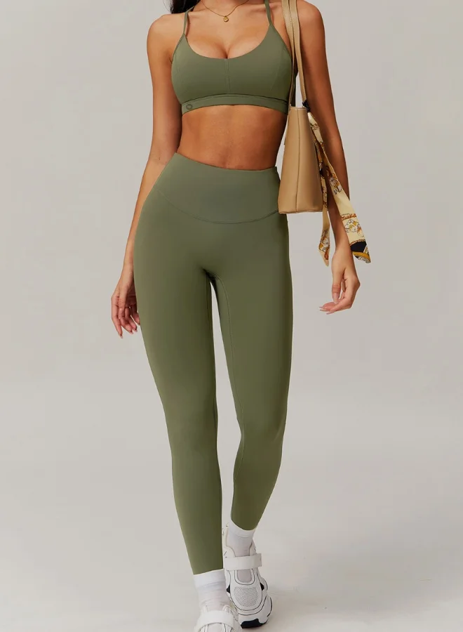 KAWN.YOGA Womens X Back Sports Bra