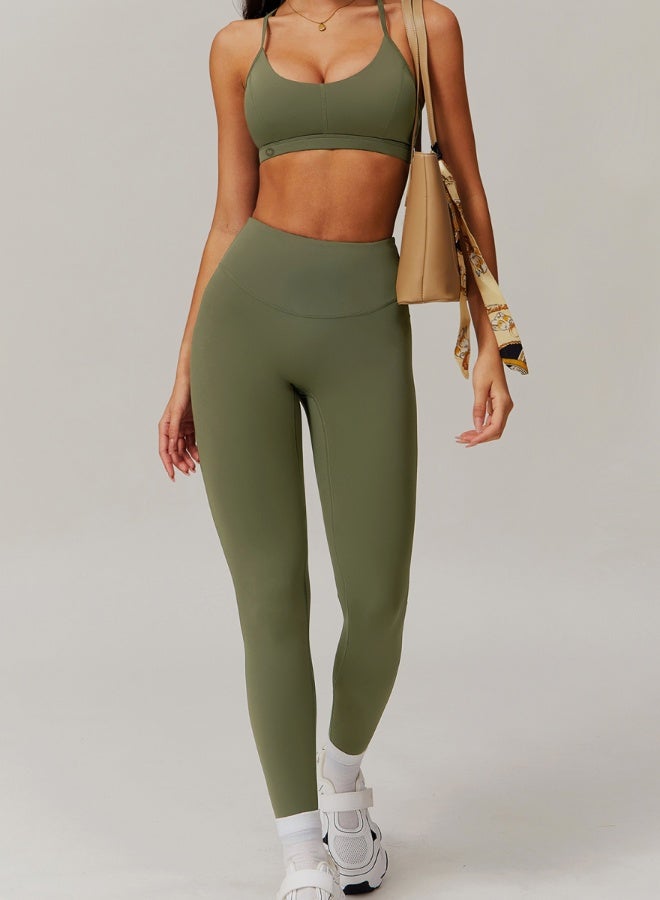 KAWN.YOGA Womens X Back Sports Bra  - Image 4