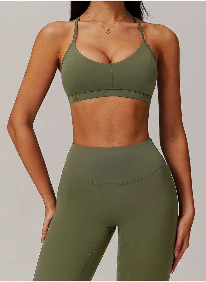 KAWN.YOGA Womens X Back Sports Bra